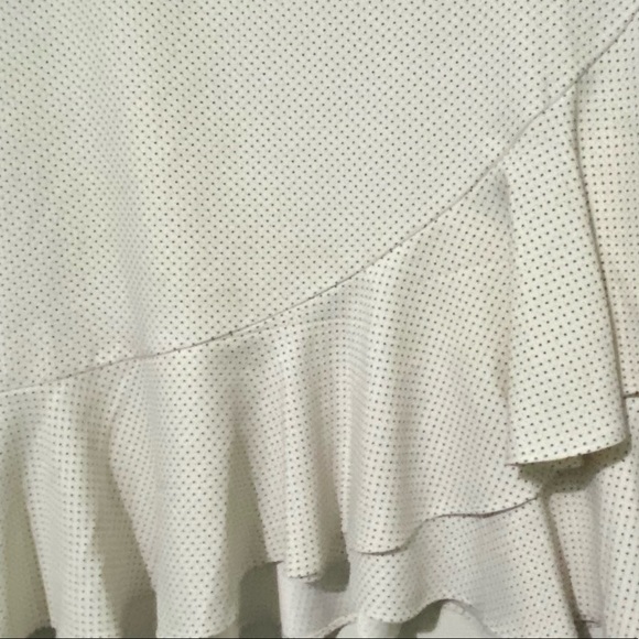 Banana Republic Dress Ruffle Hem Size 4 - Picture 5 of 7